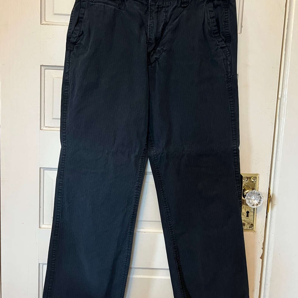 American Eagle Navy Khaki Pants